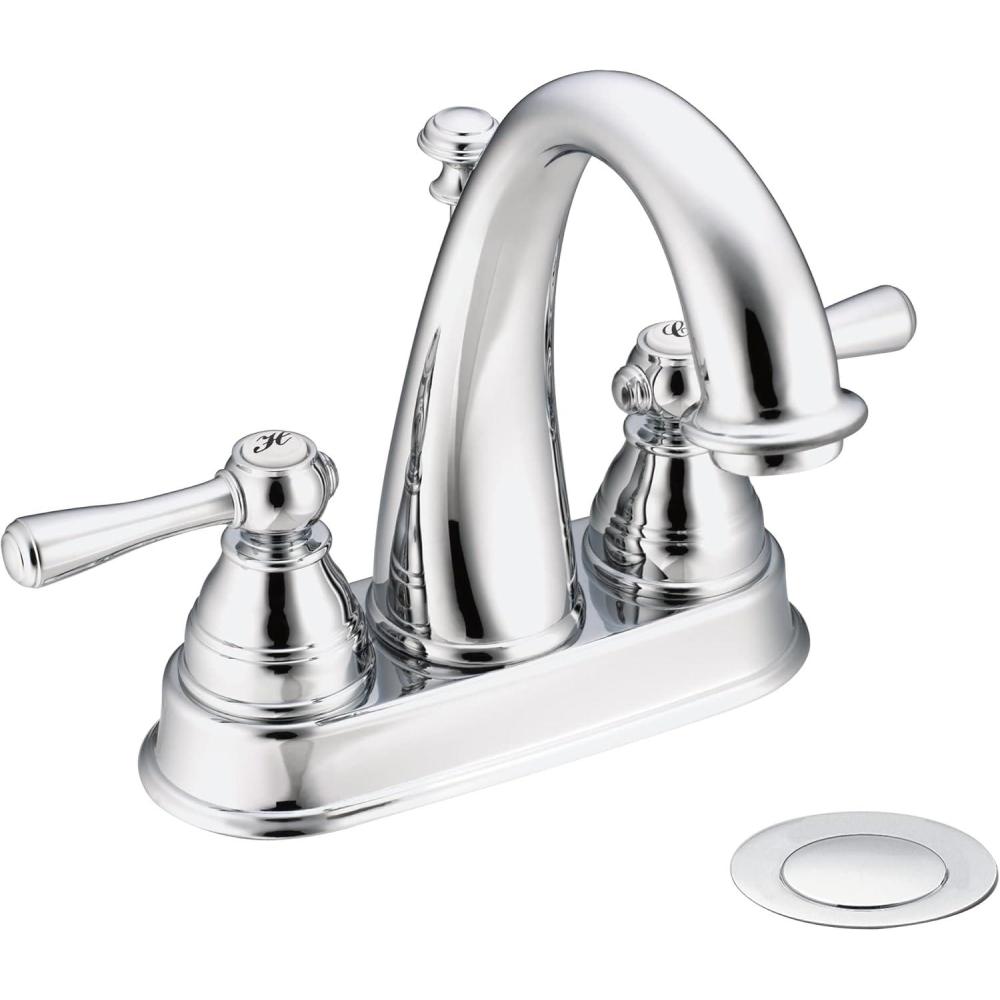 image:imageMoen 6121ORB Kingsley TwoHandle High Arc Bathroom Faucet Oil Rubbed BronzeChrome