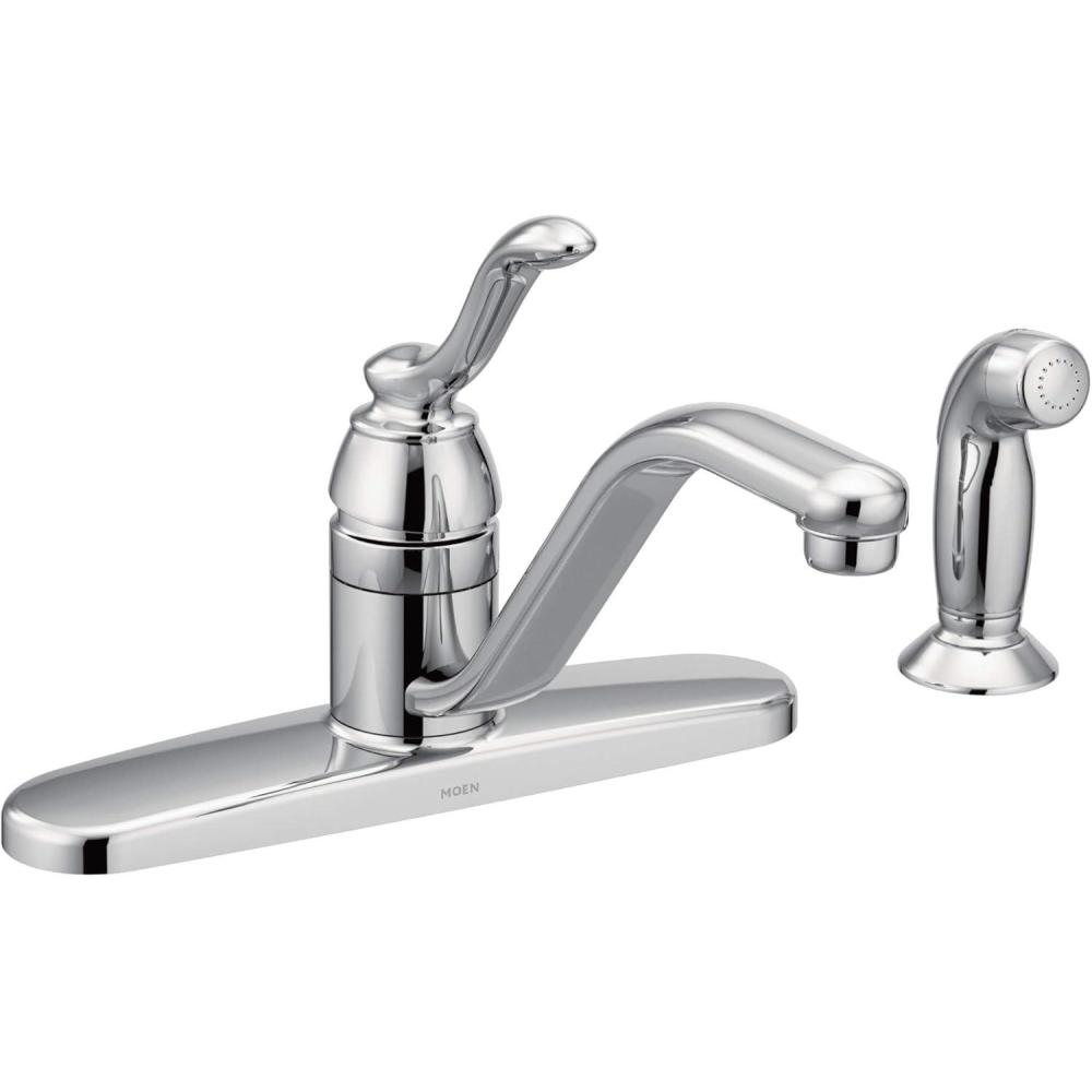 image:imageMoen 7051 Chrome OneHandle Kitchen Faucet