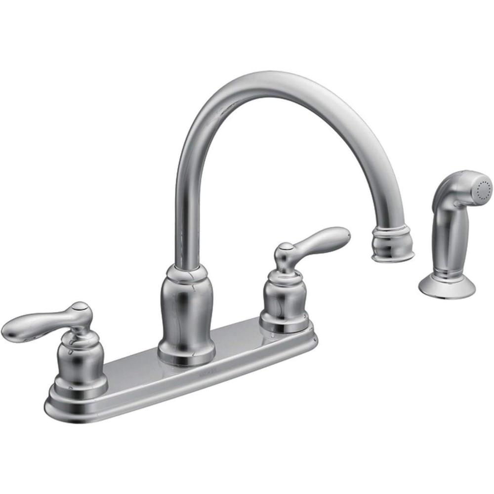 image:imageMoen CA87888 HighArc Kitchen Faucet from the Caldwell Collection Chrome