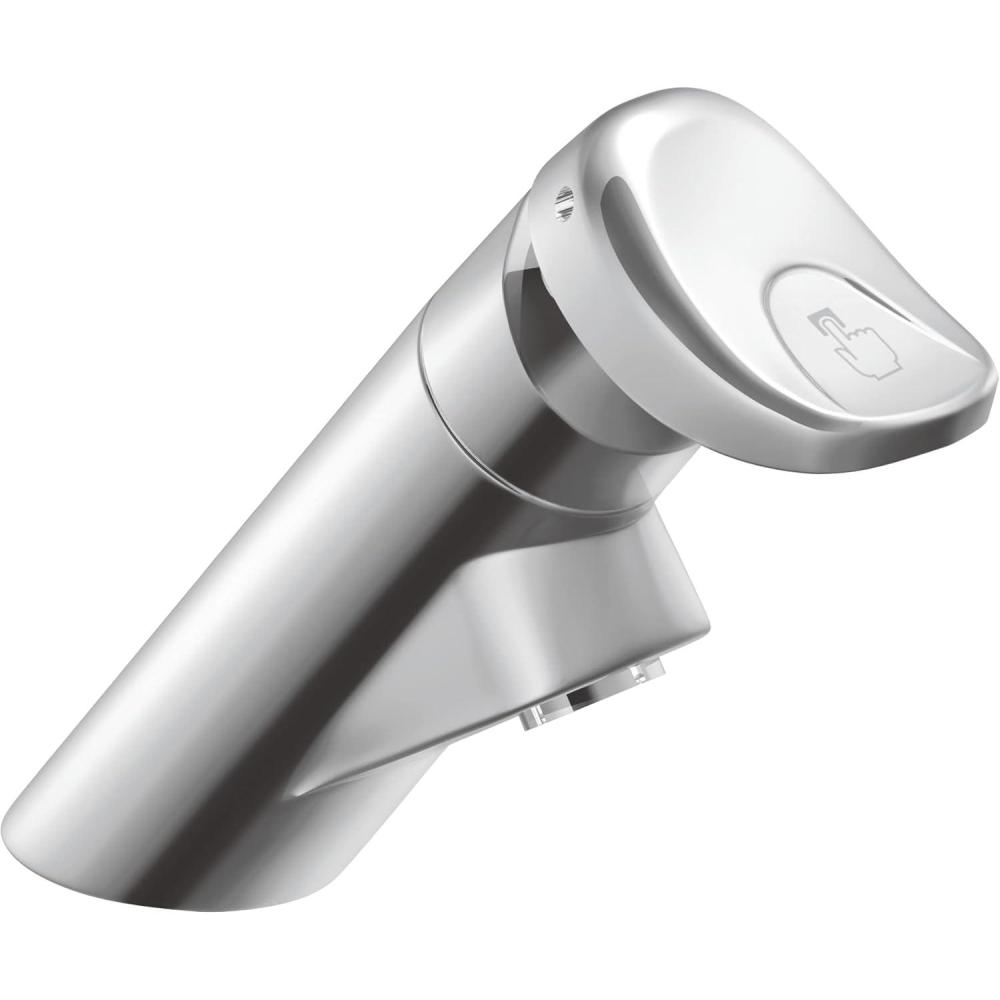 image:imageMoen Commercial MPress Chrome SingleHole Bathroom Faucet for Public Lavatory 8894