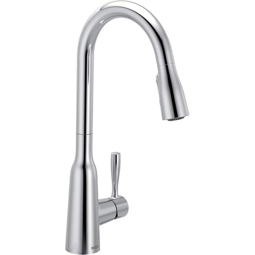 image:imageMoen Orivesi Bronzed Gold OneHandle High Arc Pulldown Kitchen Faucet with Power Boost 87891BZGChrome