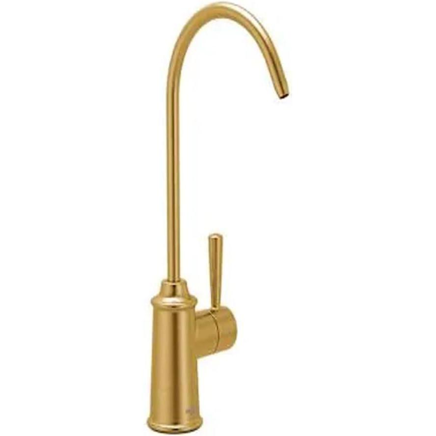 image:imageMoen Sip Chrome Traditional Drinking Water Beverage Faucet with Optional Filtration System F7600Brushed Gold