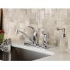 MOEN CA87554C Adler Low Arc Kitchen Faucet with Side Spray in Chrome