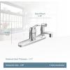 MOEN CA87554C Adler Low Arc Kitchen Faucet with Side Spray in Chrome