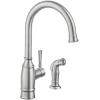 MOEN NOELL SINGLE-HANDLE STANDARD KITCHEN FAUCET WITH SIDE SPRAYER IN SPOT RESIST STAINLE
