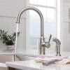 MOEN NOELL SINGLE-HANDLE STANDARD KITCHEN FAUCET WITH SIDE SPRAYER IN SPOT RESIST STAINLE