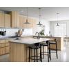 Moen 7664SRS Sleek One-Handle High Arc Pulldown Bar Faucet, Spot Resist Stainless(Black/Stainless Steel)