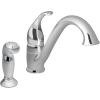 Moen 7840SRS Camerist One-Handle Low Arc Kitchen Faucet with Side Spray, Spot Resist Stainless(Chrome)