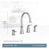 Moen 87044SRS One-Handle High Arc Kitchen Faucet, Spot Resist Stainless