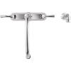 Moen 87403 Bexley Chrome 2Handle Lever Kitchen Faucet with Sprayer