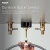 Moen Brandtford Brushed Nickel Two-Handle High Arc Widespread Bathroom Sink Faucet for 3-Hole Setups with Valve Included, TV6620BN