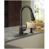 Moen CA87094BRB Pullout Spray High-Arc Kitchen Faucet with Reflex Technology from The Bayhill Collection, Mediterranean Bronze