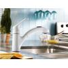 Moen CA87316C Chrome RenzoTM One Handle Low Arc Pullout Kitchen Faucet