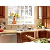 Moen CA87316C Renzo Single Handle Low Arc Pullout Kitchen Faucet Featuring Power Clean, Chrome