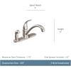 Moen CA87484SRS Single Handle Low Arc Kitchen Faucet with Side Spray from the Torrance Collection, Spot Resist Stainless