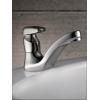 Moen Commercial Chrome M-Press Single-Mount Metering Bathroom Sink Faucet, 0.5 GPM, 8884(0.5)