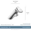 Moen Commercial M-Press Chrome Single-Hole Bathroom Faucet for Public Lavatory, 8894