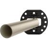 Moen Curved Adjustable Length Fixed Mount Single Shower Curtain Rod for Bathroom, Brushed Nickel Finish, CSR2160BN(Brushed Nickel)