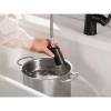 Moen Edwyn 87028BL Matte Black 1-Handle Deck-Mount Pull-Down Handle Kitchen Faucet (Deck Plate Included)