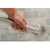 Moen Home Care Bathroom Safety 24 Inch Stainless Steel Handicap Grab Bar for Bathtub and Shower, Heavy Duty Handle, Elderly Assistance Product with Concealed Screws, 8724(Stainless Steel)