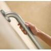 Moen Home Care Bathroom Safety 24 Inch Stainless Steel Handicap Grab Bar for Bathtub and Shower, Heavy Duty Handle, Elderly Assistance Product with Concealed Screws, 8724(Peened)