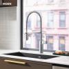 Moen Inara Chrome Pulldown Kitchen Faucet with Power Boost, Modern Kitchen Faucet, One-Handle High Arc, Easy Installation, 87463(Chrome)