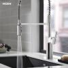 Moen Inara Chrome Pulldown Kitchen Faucet with Power Boost, Modern Kitchen Faucet, One-Handle High Arc, Easy Installation, 87463(Chrome)