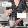 Moen Orivesi Bronzed Gold One-Handle High Arc Pulldown Kitchen Faucet with Power Boost, 87891BZG(Matte Black)