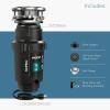 Moen Prep Series PRO Continuous Feed Compact Garbage Disposal for Kitchen Sink with Power Cord, GXP50C(0.5 HP)