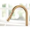 Moen Ronan Spot Resist Stainless Pulldown Kitchen Faucet with SwivelControl™ Wand and Power Clean™ Technology 87918SRS(Bronzed Gold)