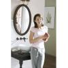 Moen T6107BN Kingsley Two-Handle Wall Mount Bathroom Faucet, Valve Required, Brushed Nickel(Brushed Nickel)