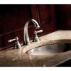 Moen T6125P Kingsley Two-Handle High-Arc Widespread Bathroom Faucet, Valve Required, Polished Brass