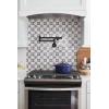 Moen Traditional Spot Resist Stainelss Wall Mount Swing Arm Folding Pot Filler Kitchen Faucet, S664SRS(Matte Black)