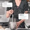 Moen Trew Matte Black Kitchen Faucet with Soap Dispenser and Pulldown with Power Boost, Transitional Kitchen Faucet, One-Handle High Arc Easy Installation, 87653BL(Matte Black)