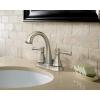 Moen WS84777MSRN Ashville Centerset 2 Handle Bathroom Faucet
