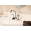 Moen WS84777MSRN Ashville Centerset 2 Handle Bathroom Faucet