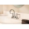 Moen WS84777MSRN Ashville Centerset 2 Handle Bathroom Faucet