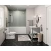 Moen WS84924SRN Two-Handle High Arc Bathroom Faucet, Spot Resist Brushed Nickel(Mediterranean Bronze)