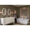 Moen WS84924SRN Two-Handle High Arc Bathroom Faucet, Spot Resist Brushed Nickel(Mediterranean Bronze)