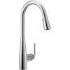 Moen Crisan Single Handle Pulldown Kitchen Faucet Featuring Power Boost and Reflex Docking System, Spot Resist Stainless, 87237SRS(Chrome)