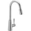 Moen Orivesi Bronzed Gold One-Handle High Arc Pulldown Kitchen Faucet with Power Boost, 87891BZG(Chrome)