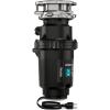Moen Prep Series PRO Continuous Feed Compact Garbage Disposal for Kitchen Sink with Power Cord, GXP50C(0.5 HP)