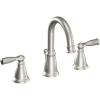 Moen WS84924SRN Two-Handle High Arc Bathroom Faucet, Spot Resist Brushed Nickel(Spot Resist Brushed Nickel)