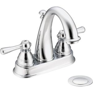 Moen 6121ORB Kingsley Two-Handle High Arc Bathroom Faucet, Oil Rubbed Bronze(Chrome)