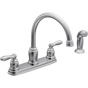 Moen CA87888 High-Arc Kitchen Faucet from the Caldwell Collection, Chrome