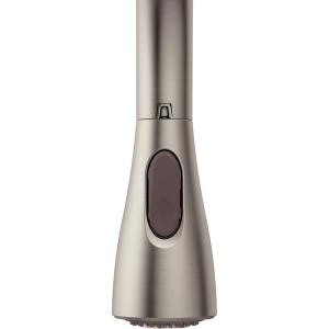 Moen Classic Stainless Replacement Pulldown Kitchen Faucet Spray Head, 131380CSL