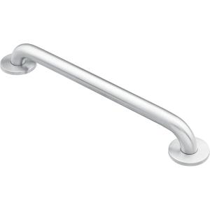 Moen Home Care Bathroom Safety 24 Inch Stainless Steel Handicap Grab Bar for Bathtub and Shower, Heavy Duty Handle, Elderly Assistance Product with Concealed Screws, 8724(Stainless Steel)