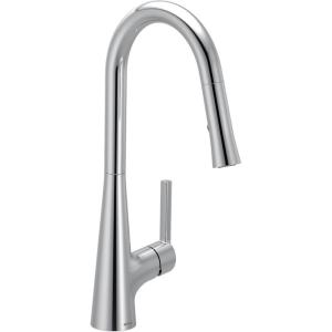 Moen Ronan Spot Resist Stainless Pulldown Kitchen Faucet with SwivelControl™ Wand and Power Clean™ Technology 87918SRS(Chrome)