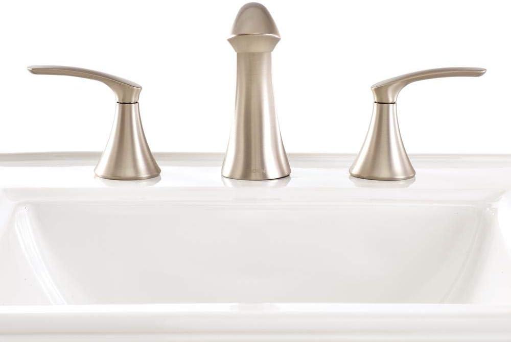 image:imageMoen Darcy 12 GPM Double Handle Widespread Bathroom Faucet