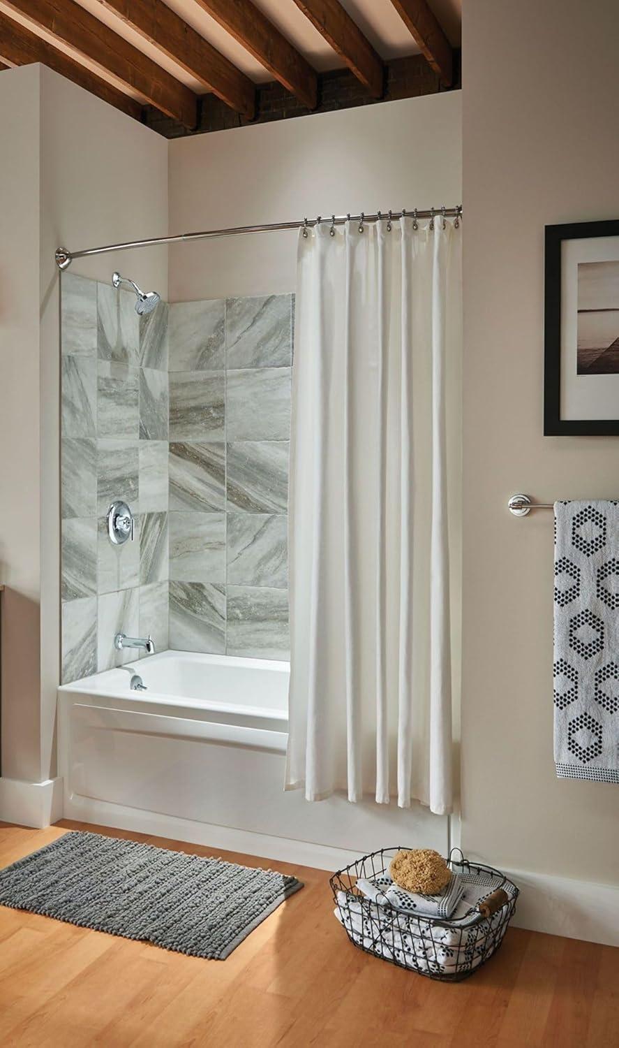 image:imageMoen Eva Brushed Nickel 3Light DualMount Bathroom Vanity Fixture Bath Lighting with Frosted Glass YB2863BNChrome